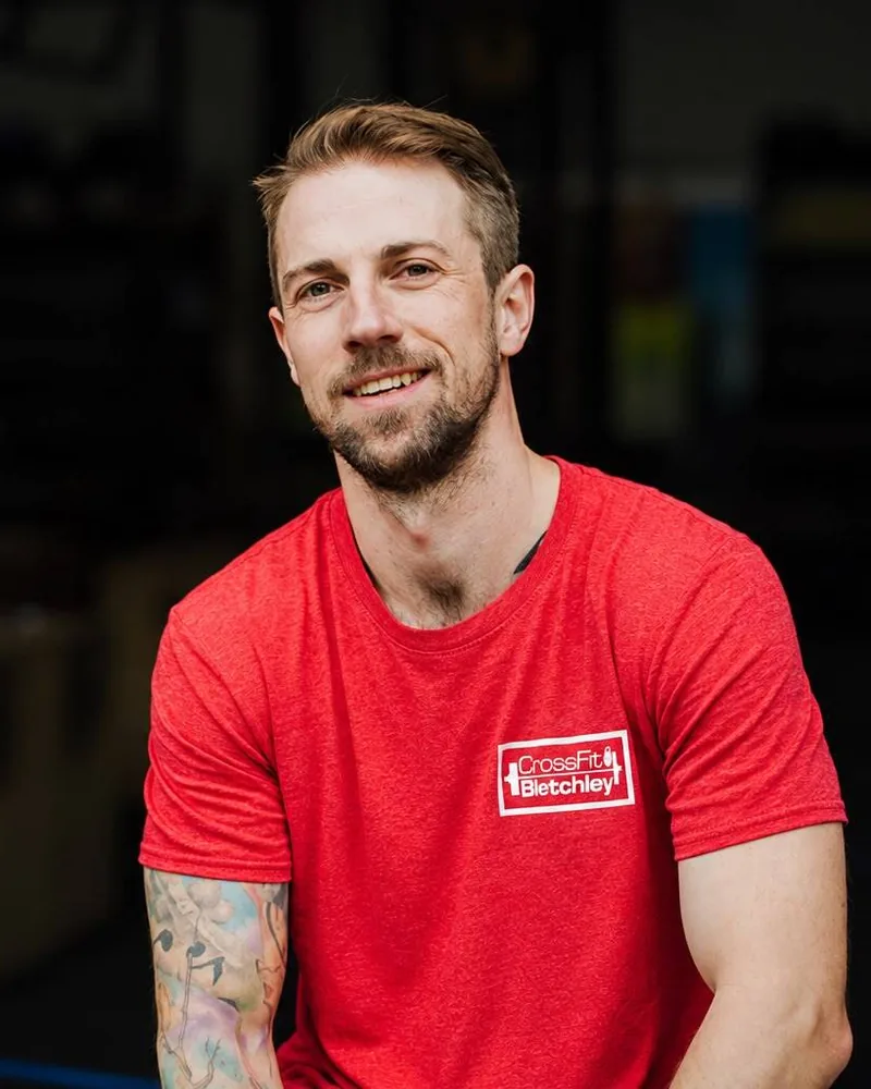 Neil, a coach at CrossFit Bletchley
