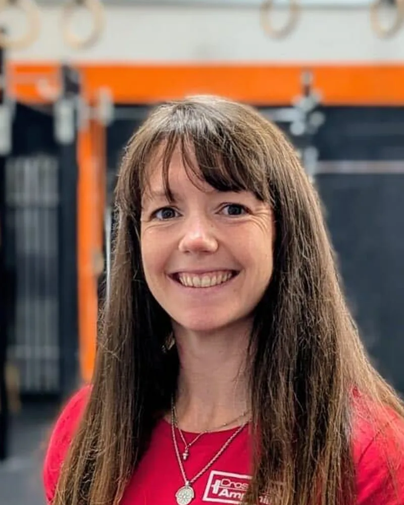 Aimee, a coach at CrossFit Bletchley